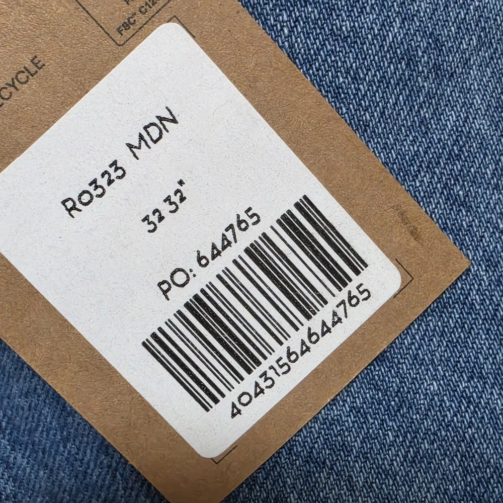 Boden Jeans Size W32/L32 (34x28) Blue High Rise 90s Tapered Relaxed Barrel R0323